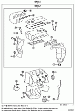 ENGINE OVERHAUL GASKET KIT 1